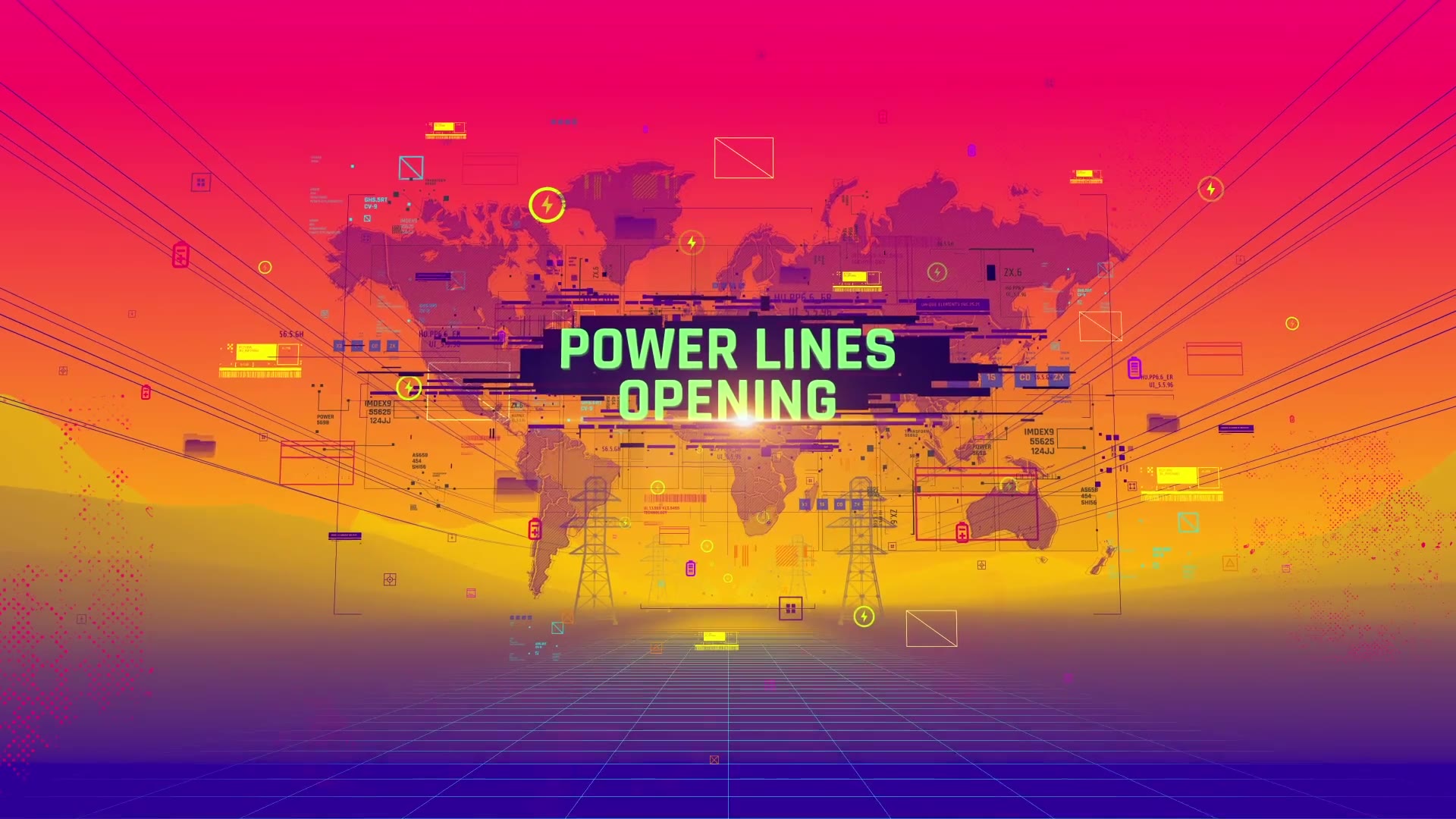 Power Lines Opening Videohive 29090364 After Effects Image 4