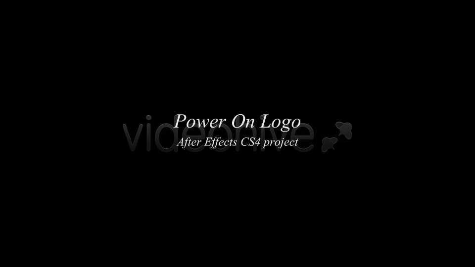 Power On Logo - Download Videohive 3666897