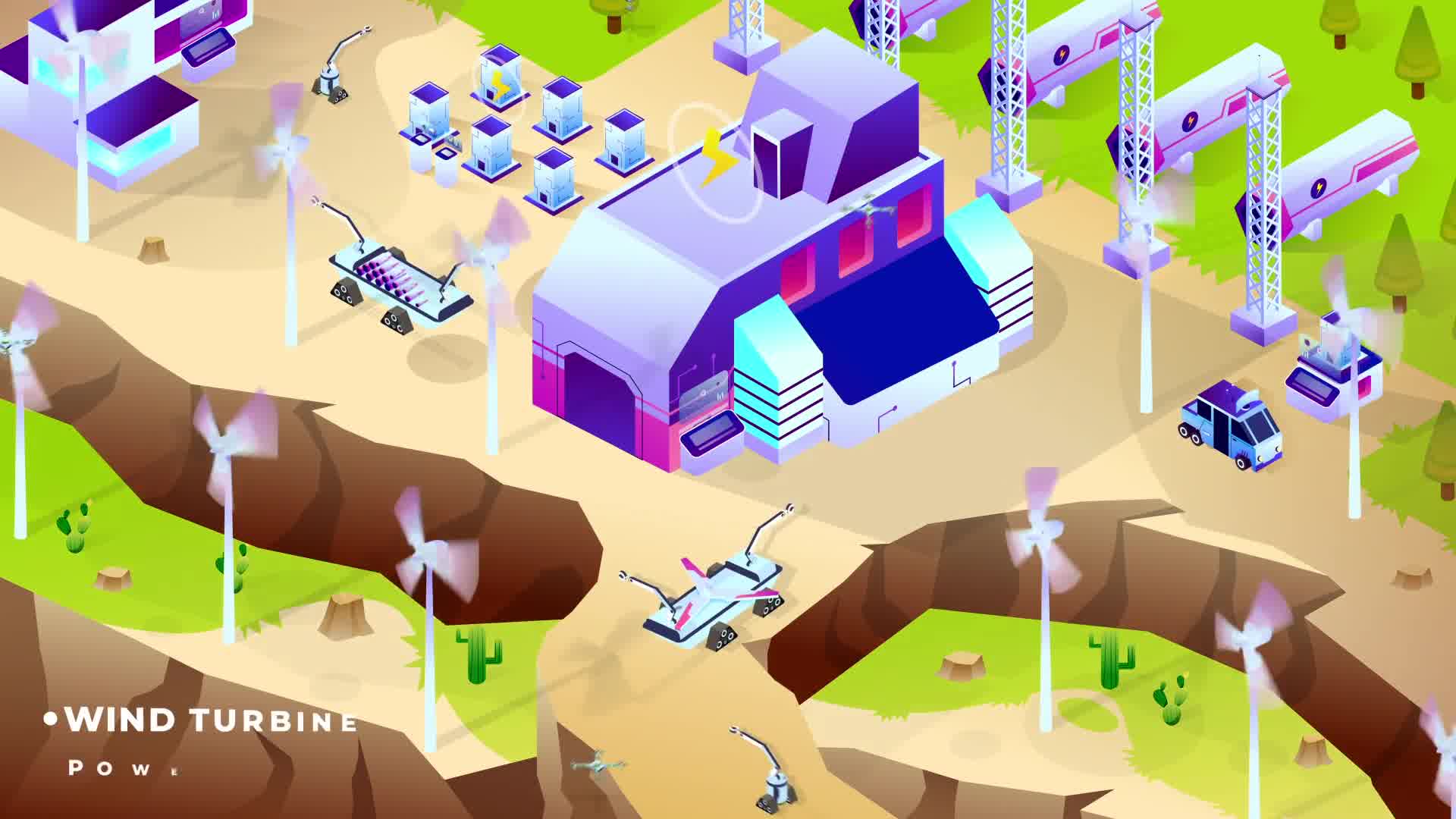 Power Plants Isometric | After Effects Videohive 34932835 After Effects Image 9
