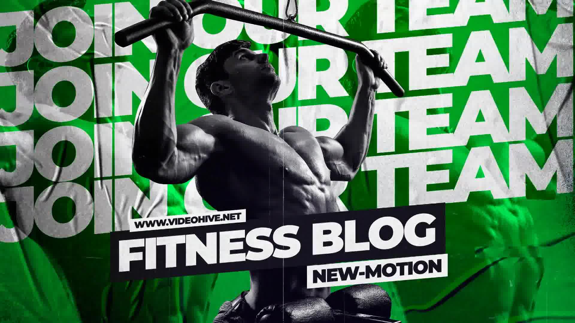 Powerful Bodybuilding Fitness Blog Intro Videohive 33791993 After Effects Image 13