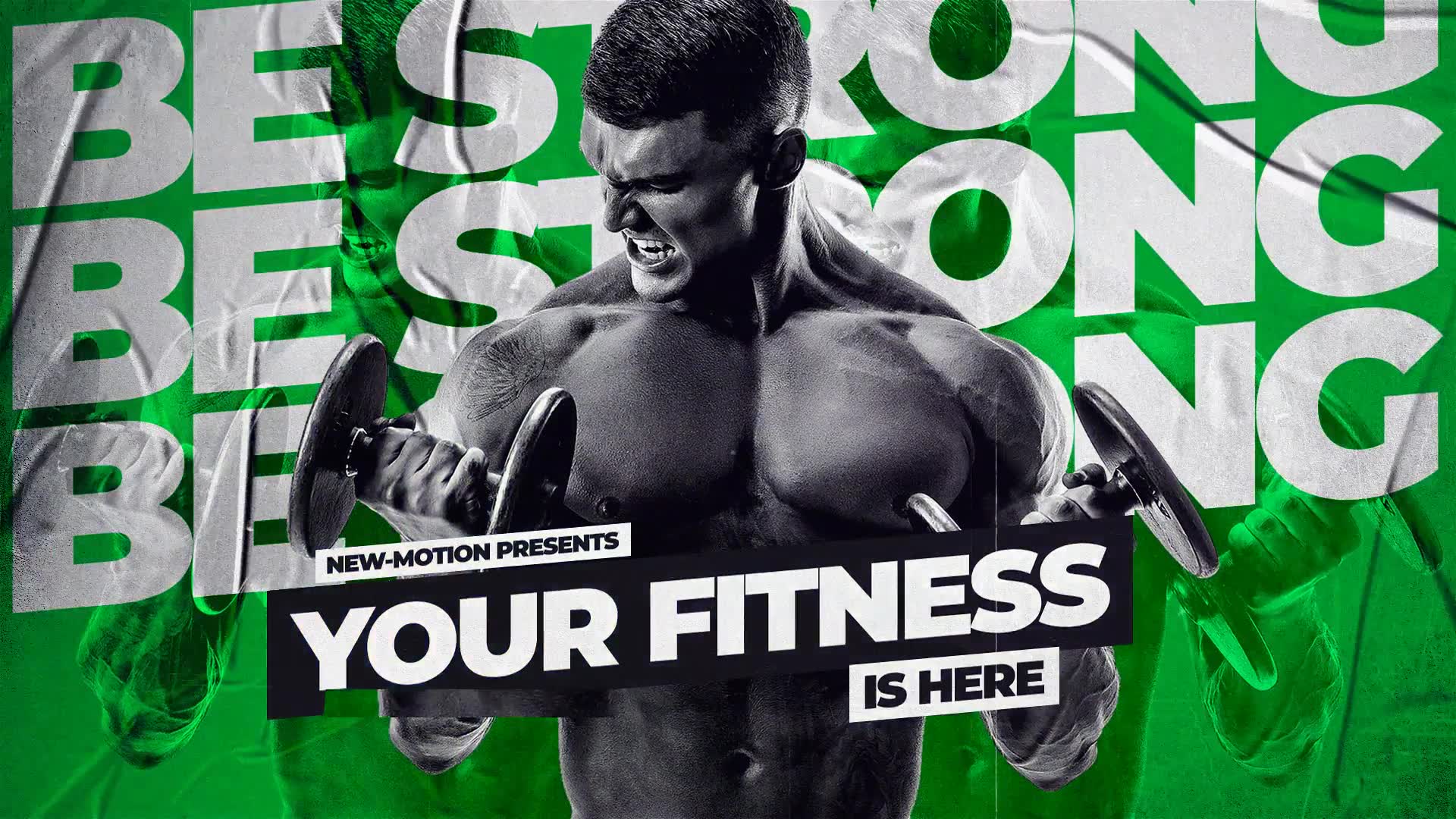 Powerful Bodybuilding Fitness Blog Intro Videohive 33791993 After Effects Image 2