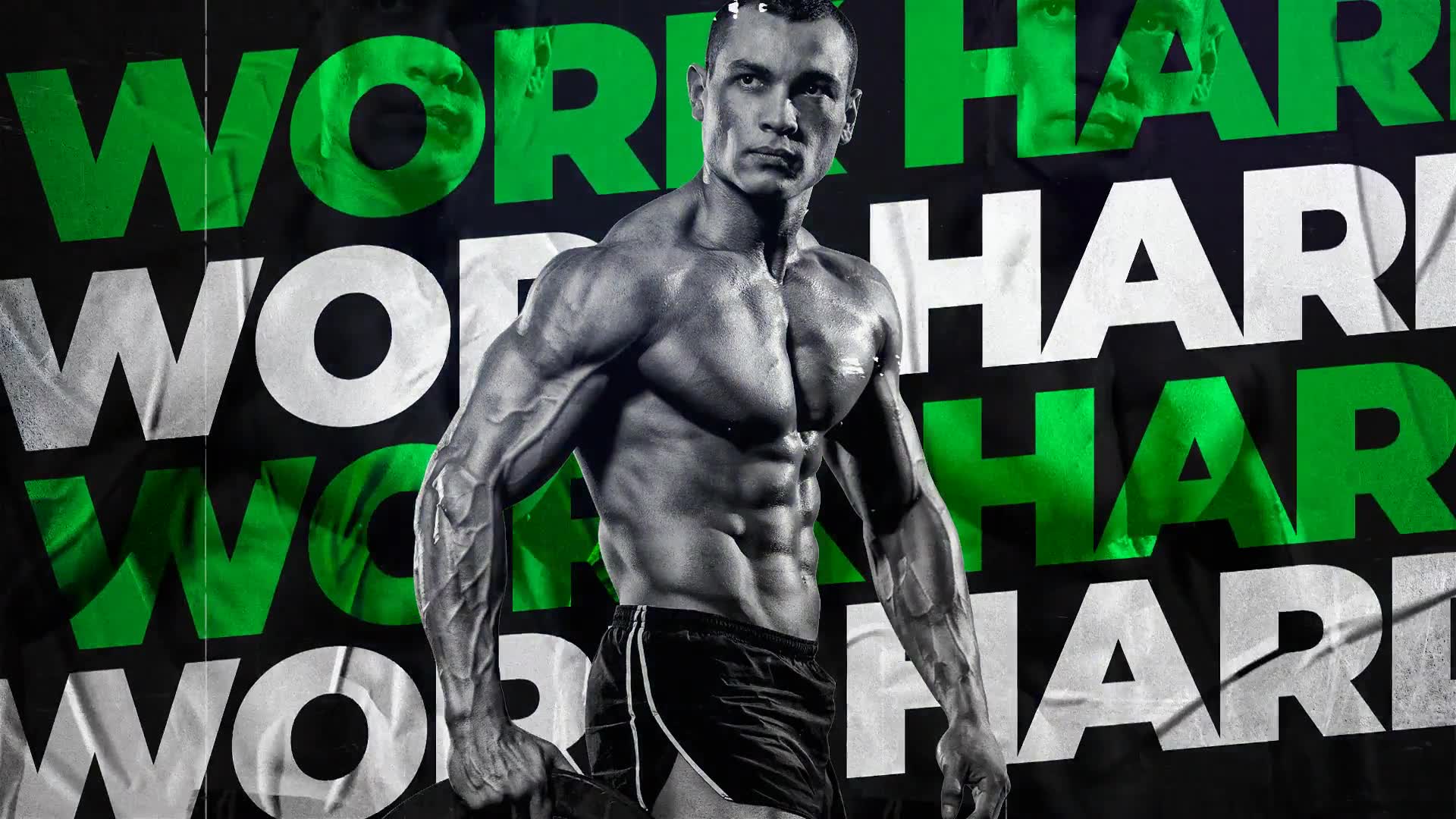 Powerful Bodybuilding Fitness Blog Intro Videohive 33791993 After Effects Image 6