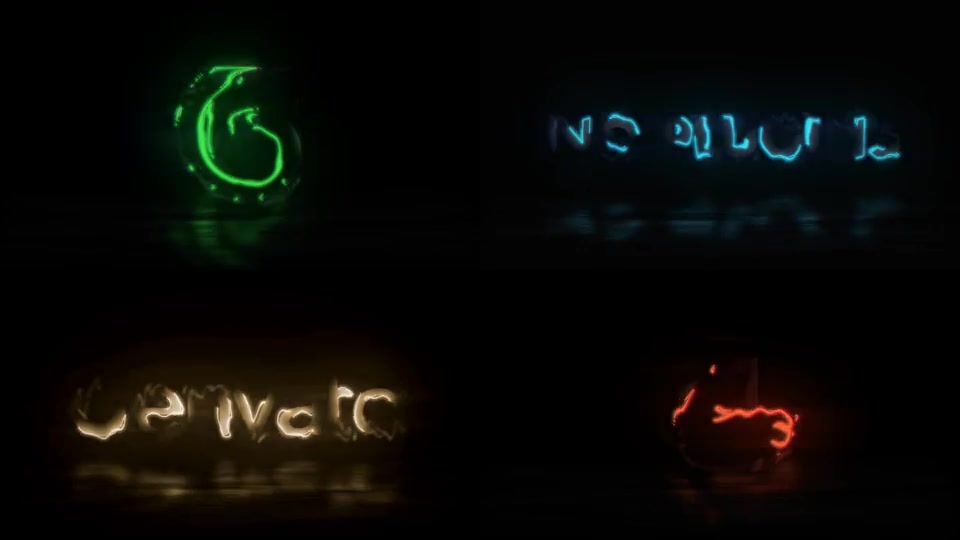 Powerful Electric Logo Reveal Videohive 17304285 After Effects Image 8