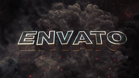 Powerful Explosion 3D Logo - Download 9016039 Videohive