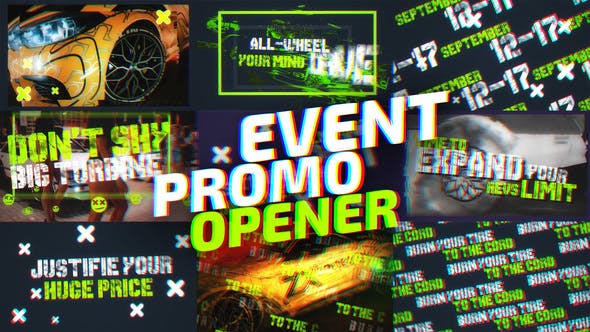 Powerful Grunge Event Promo - 38433967 Videohive Download