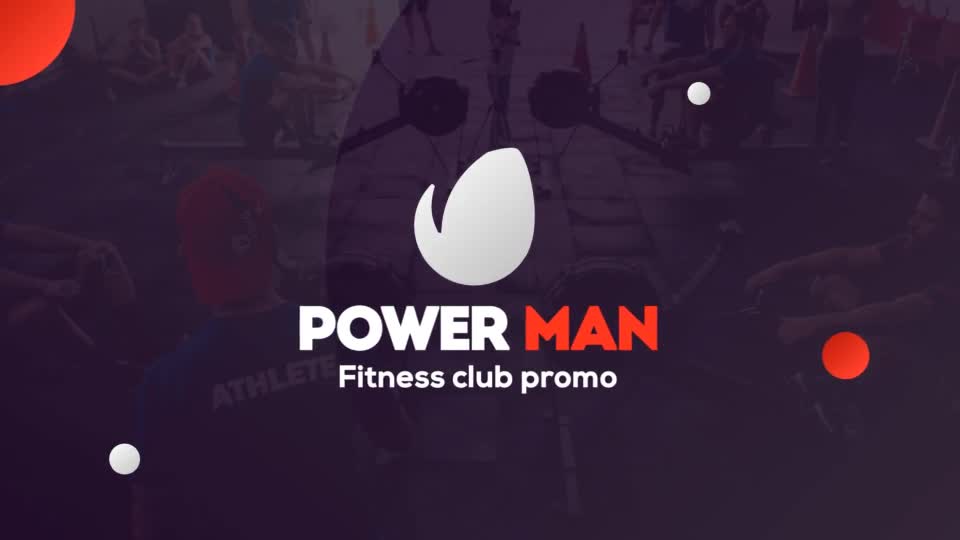 PowerMan Fitness Club Promo Videohive 22584043 After Effects Image 1