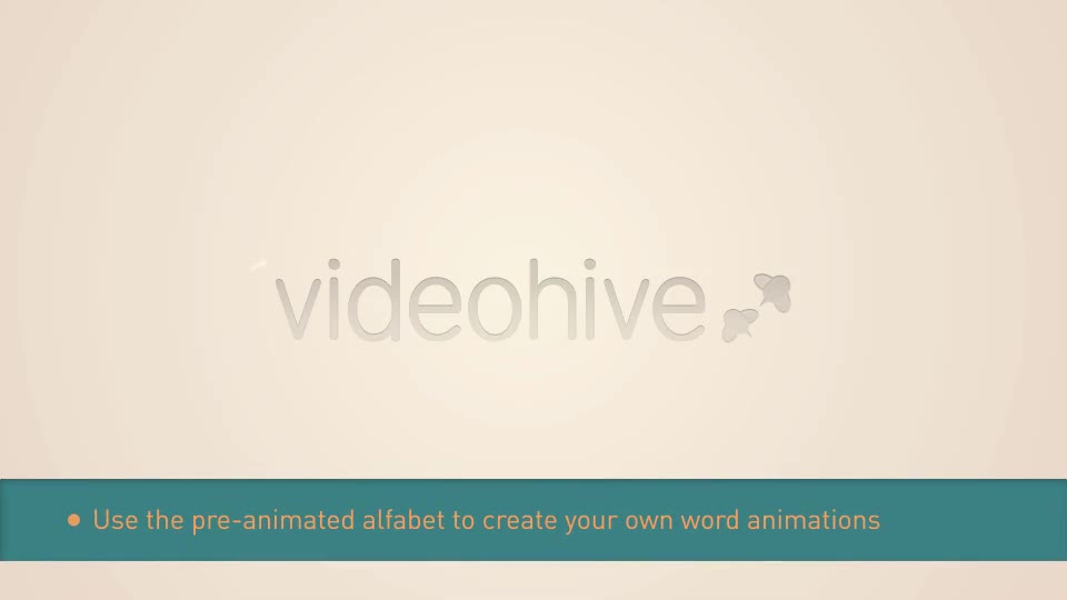 Pre animated alphabet - Download Videohive 4410650