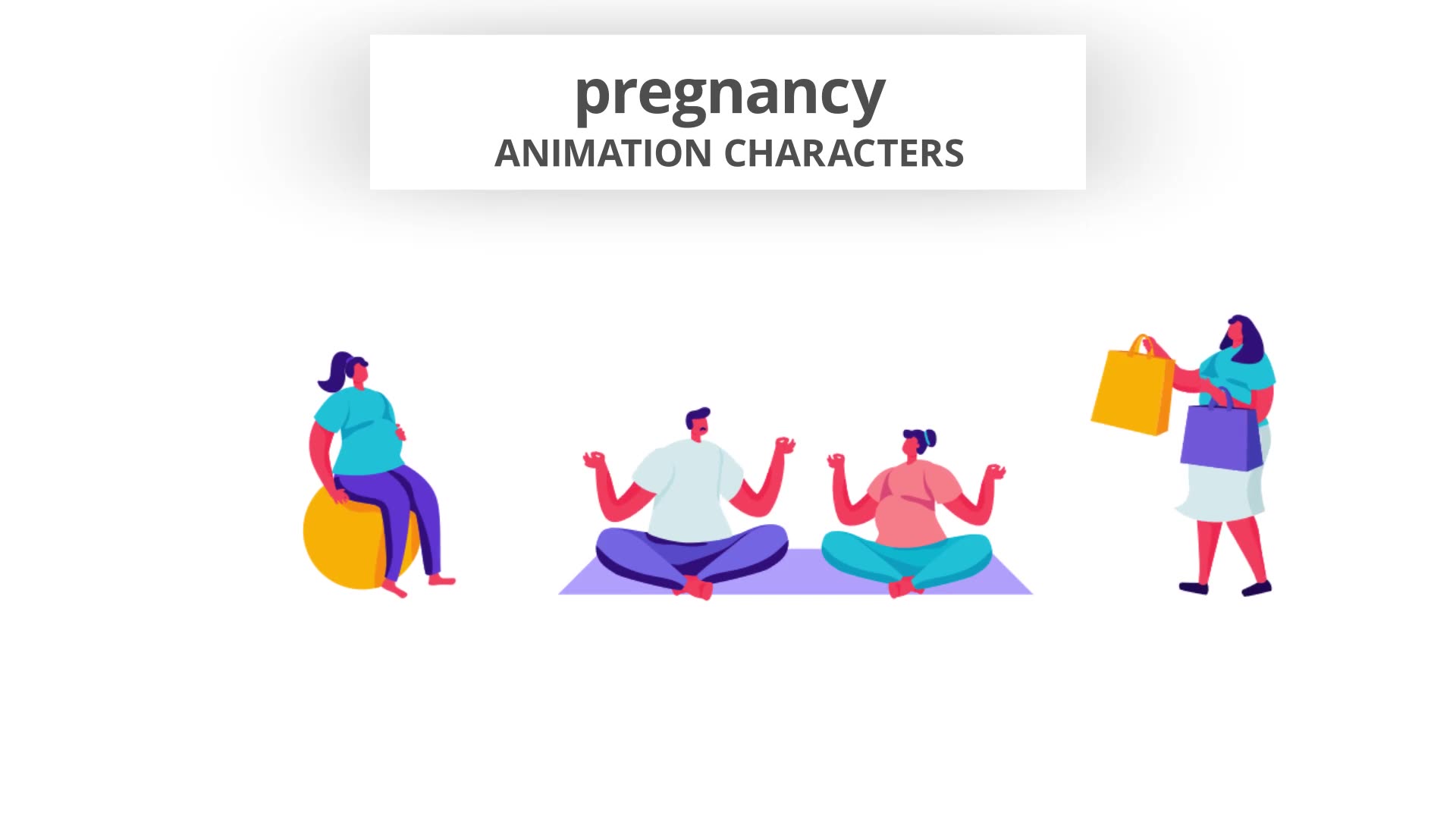 Pregnancy Character Set Videohive 30142946 After Effects Image 8