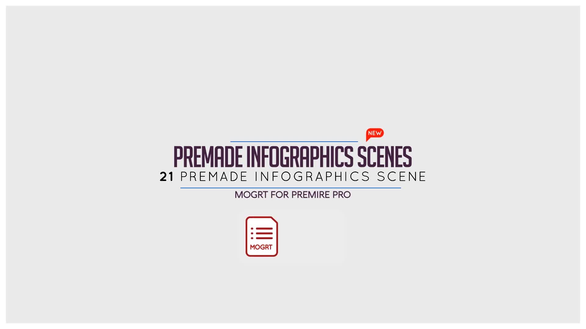 Premade Infographic Scenes - Download Videohive 23337842