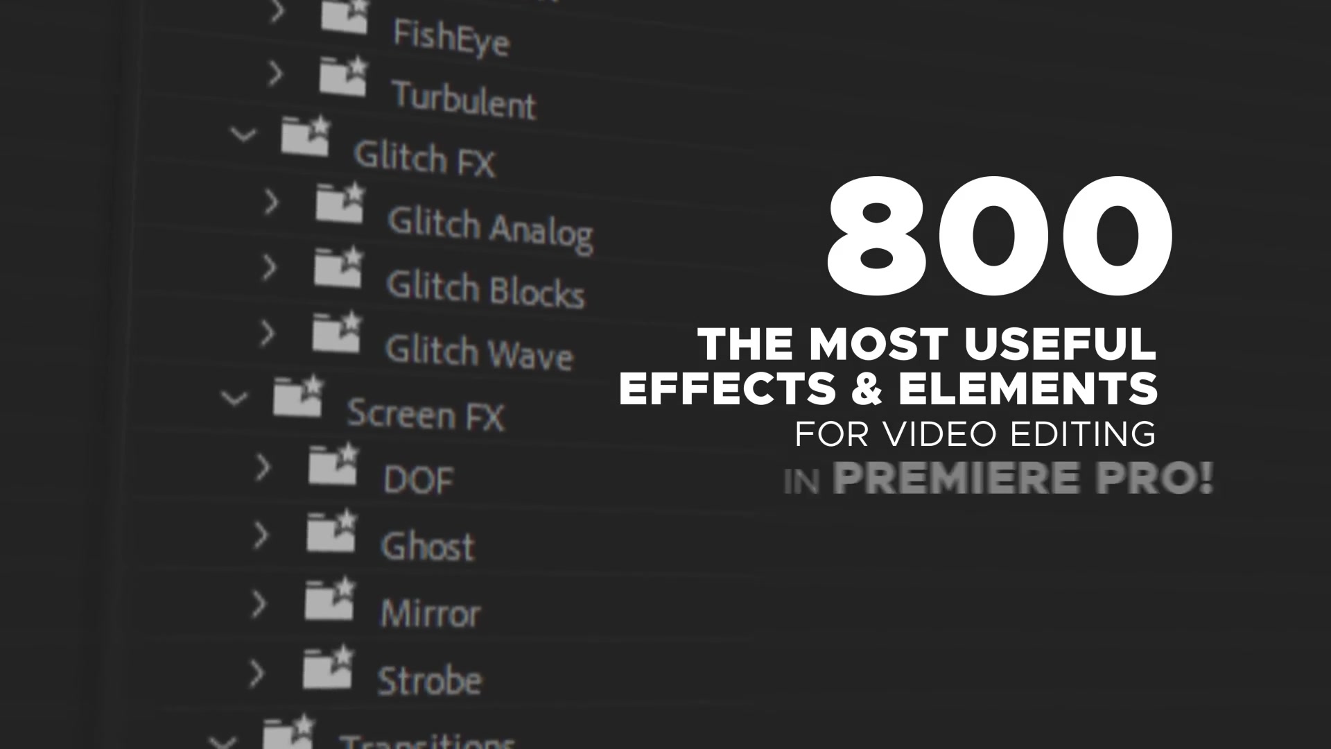 Premiere Library Most Handy Effects Videohive 21715323 Premiere Pro Image 3