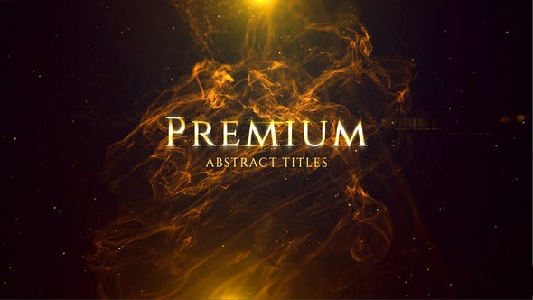 Premium Abstract Titles - Videohive Download 21816394