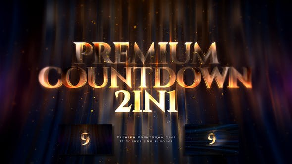 Premium Countdown 2in1 - 25133106 Videohive Download