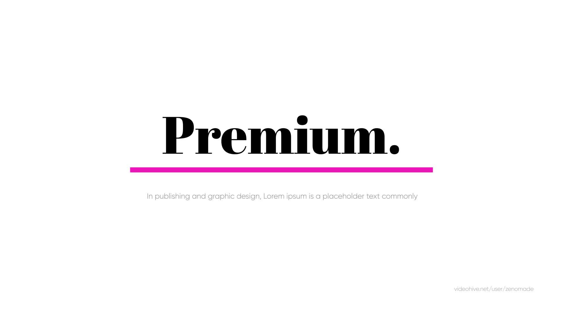 Premium Typography for Premiere Videohive 39251023 Premiere Pro Image 1