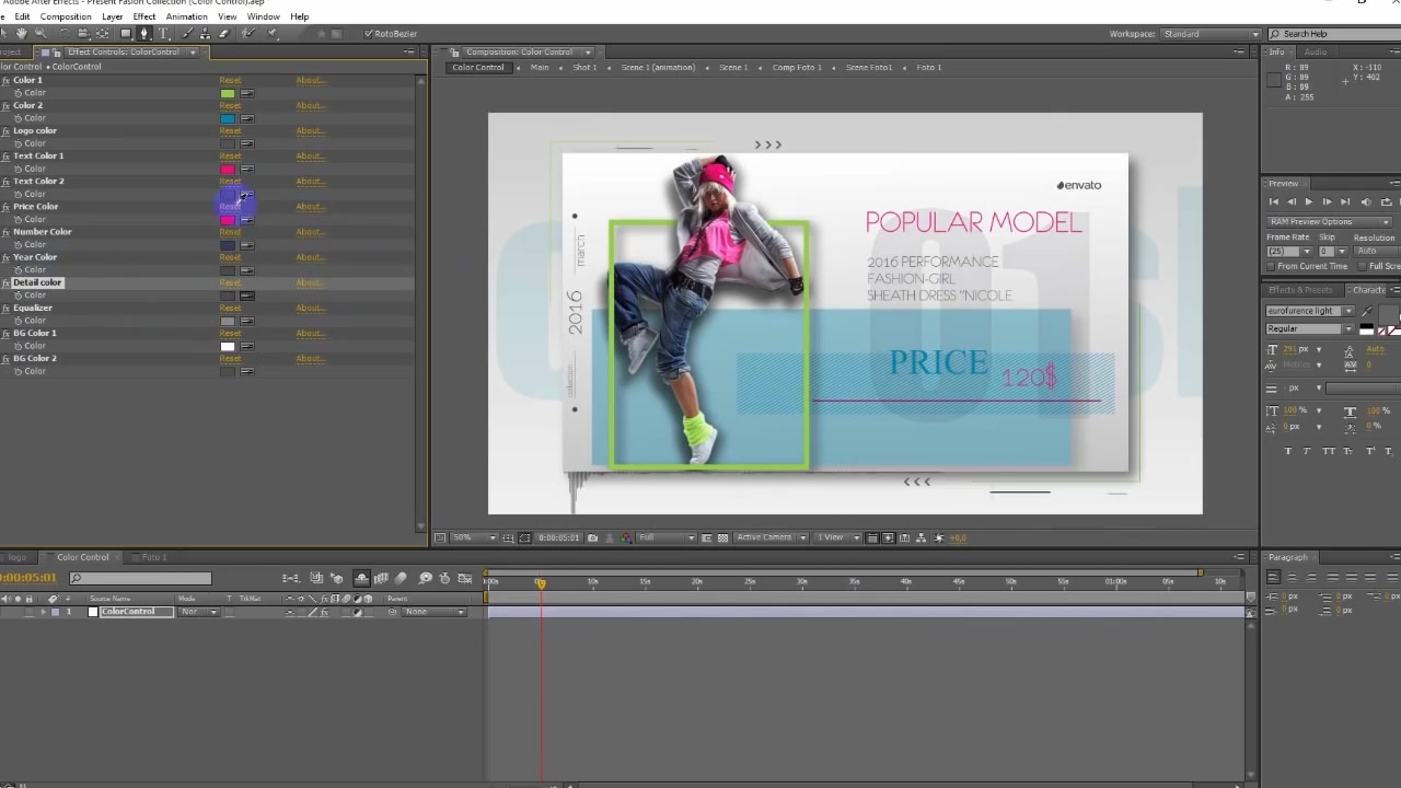 Present Fasion Collection (Color Control) Videohive 17125614 After Effects Image 11
