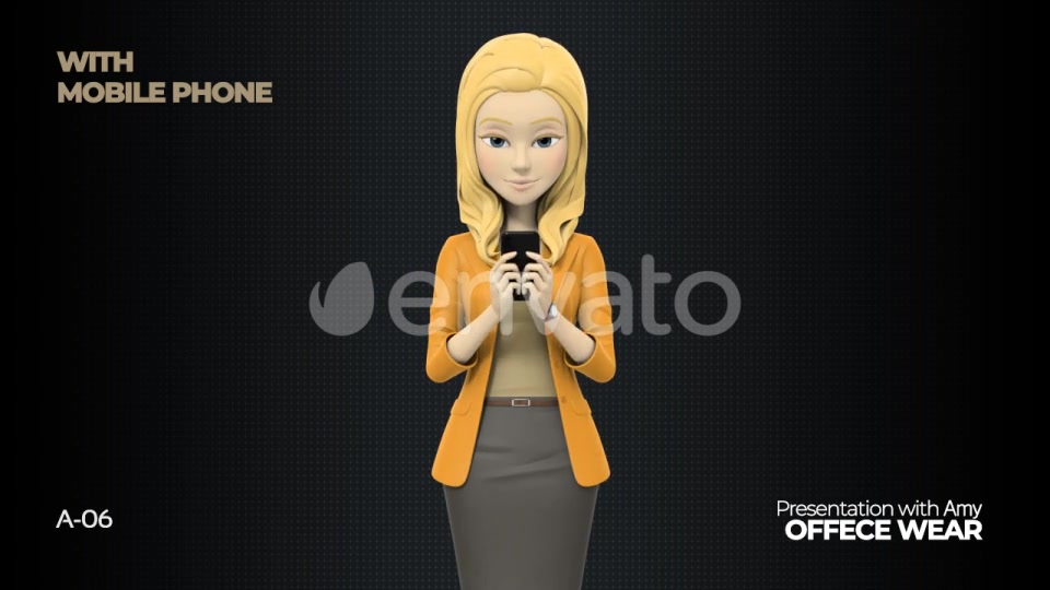 Presentation Mobile PC Amy Office Wear Videohive 26830490 After Effects Image 7