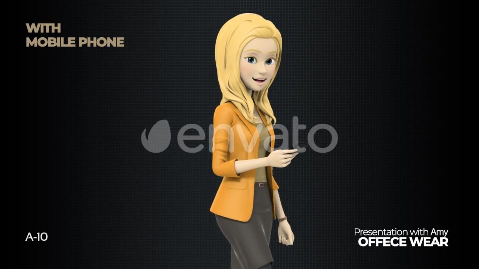 Presentation Mobile PC Amy Office Wear Videohive 26830490 After Effects Image 8