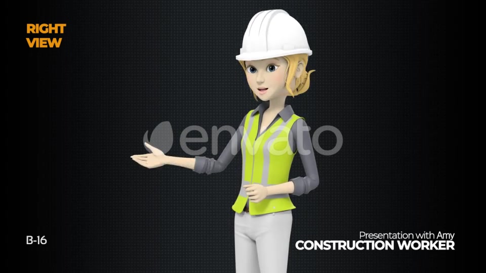 Presentation With Amy Construction Worker Videohive 37313431 After Effects Image 10