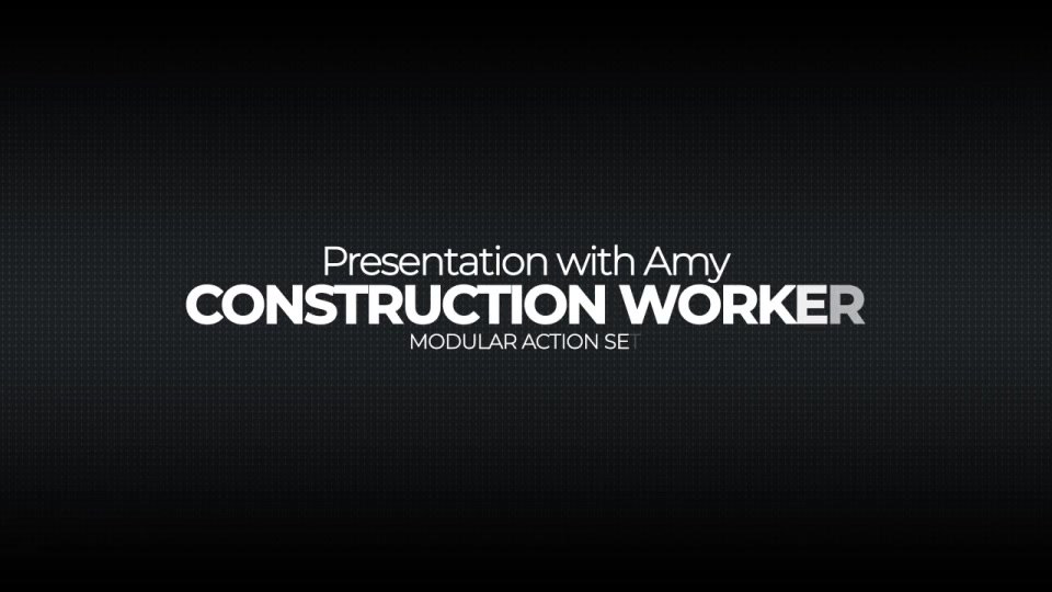Presentation With Amy Construction Worker Videohive 37313431 After Effects Image 5