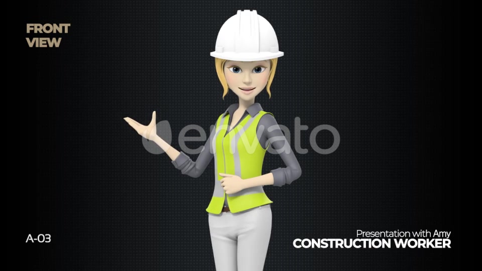 Presentation With Amy Construction Worker Videohive 37313431 After Effects Image 6