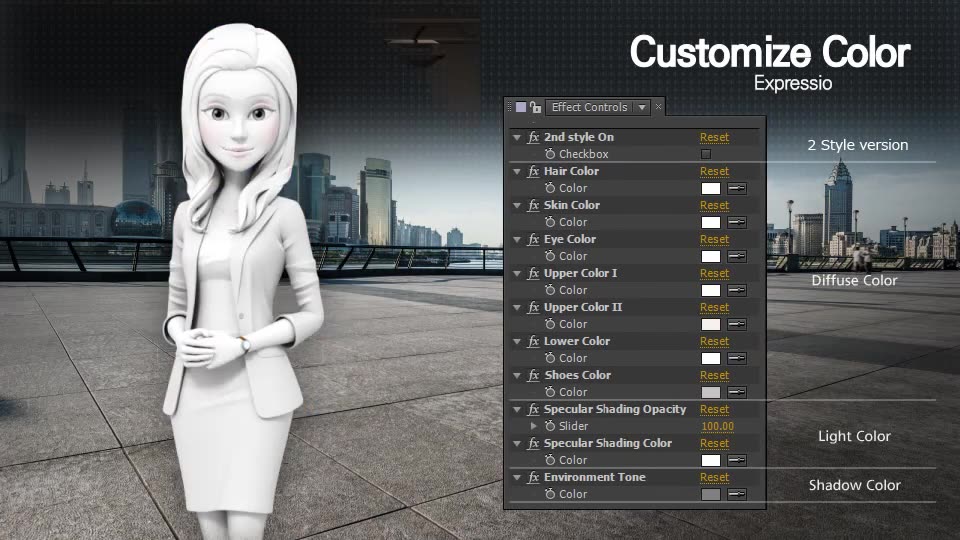 Presentation With Amy: Office Wear - Download Videohive 14544251