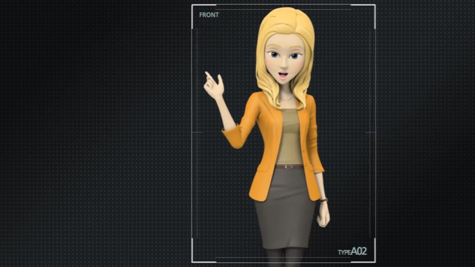 Presentation With Amy: Office Wear - Download Videohive 14544251