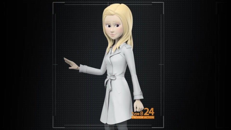 Presentation With Amy: Trench Coat - Download Videohive 17249542