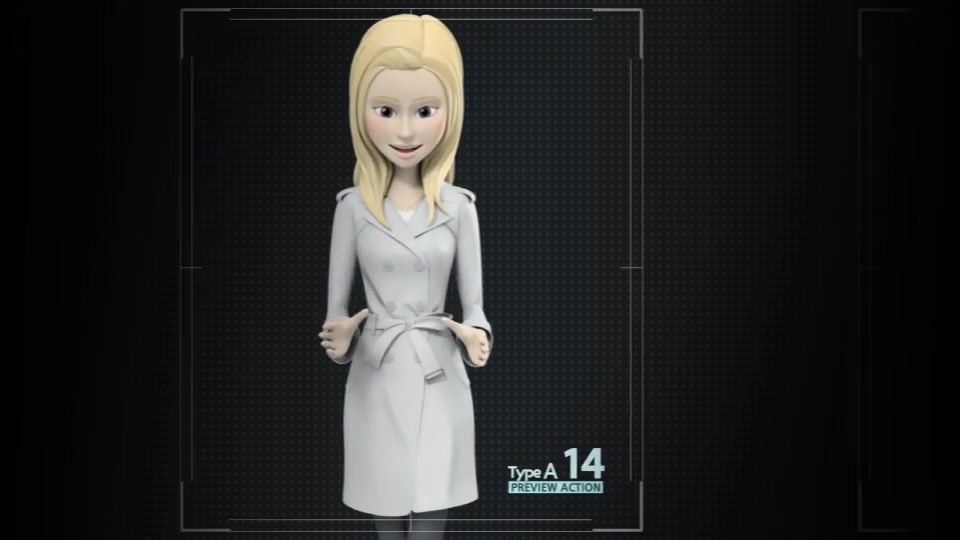 Presentation With Amy: Trench Coat - Download Videohive 17249542