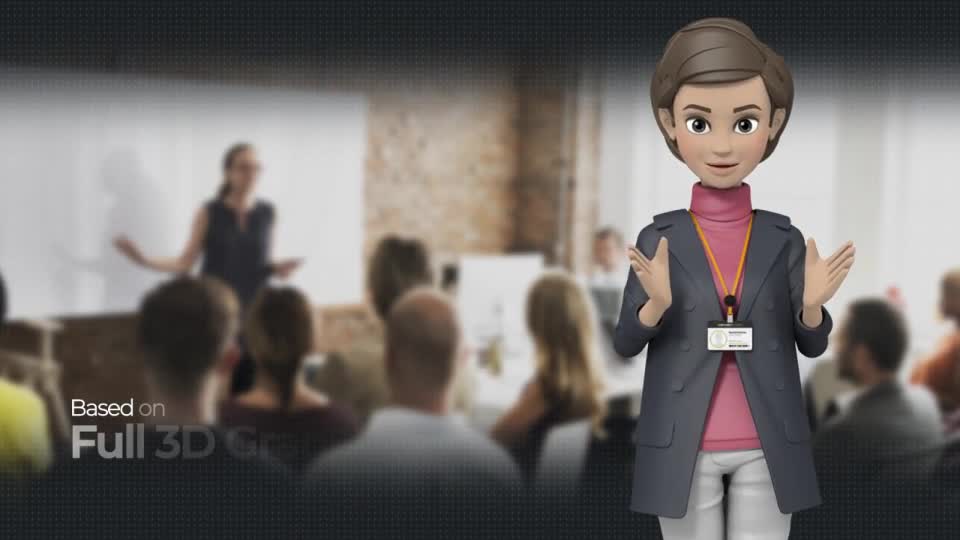 Presentation With Rachel Turtleneck Outfit Videohive 25387485 After Effects Image 1