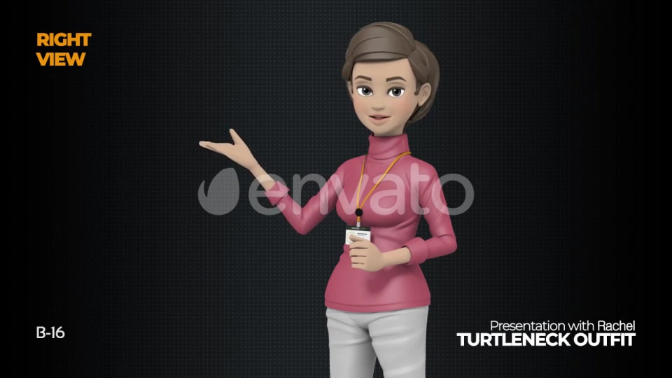 Presentation With Rachel Turtleneck Outfit Videohive 25387485 After Effects Image 10