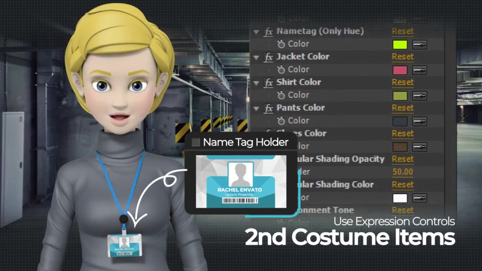 Presentation With Rachel Turtleneck Outfit Videohive 25387485 After Effects Image 3