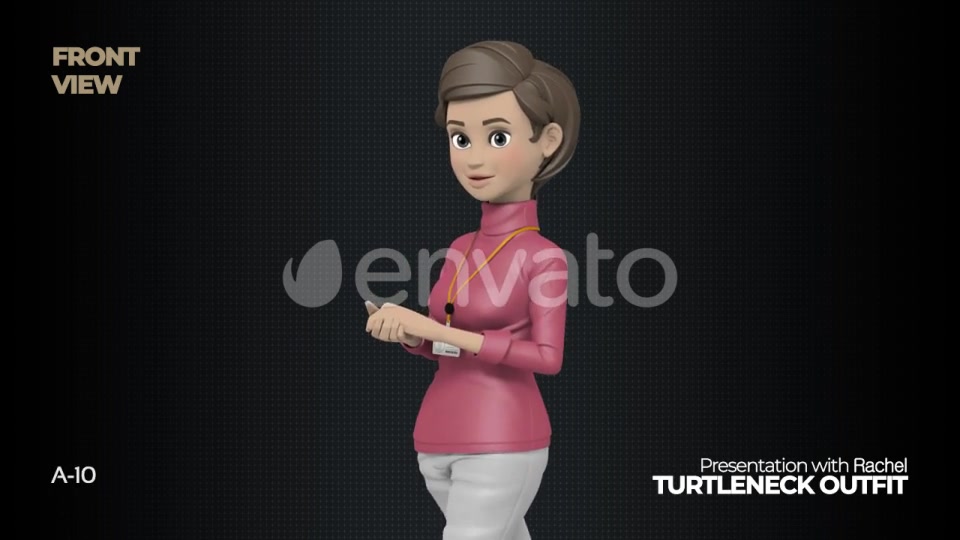 Presentation With Rachel Turtleneck Outfit Videohive 25387485 After Effects Image 8
