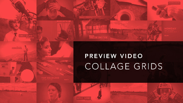 Preview Video Screen Collage Grids - Download Videohive 8737222