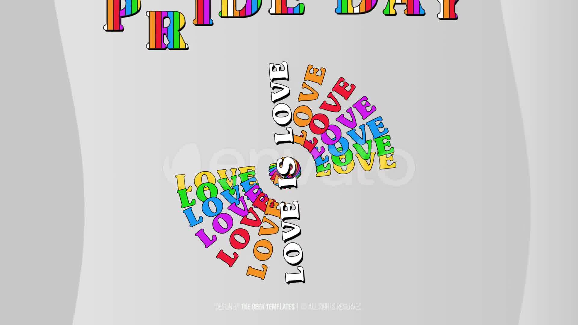 Pride Day Elements Videohive 32259440 After Effects Image 11