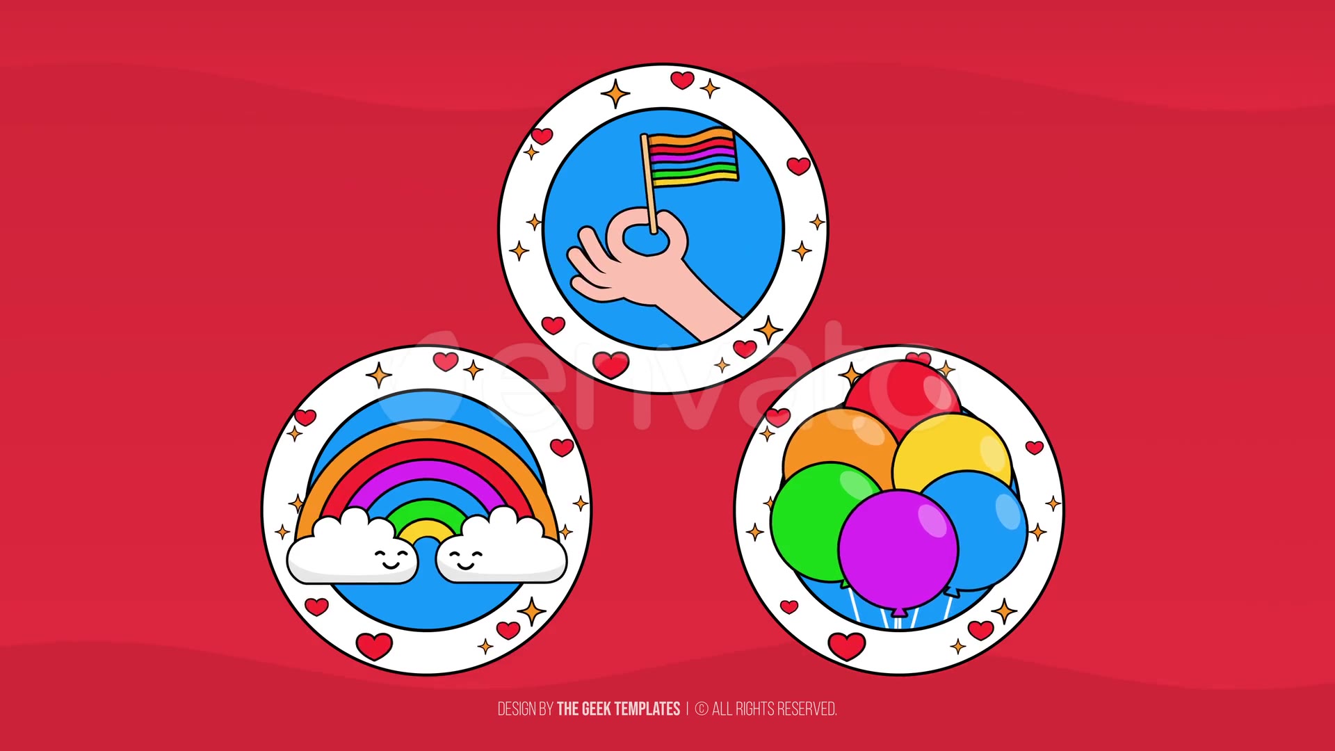 Pride Day Elements Videohive 32259440 After Effects Image 4