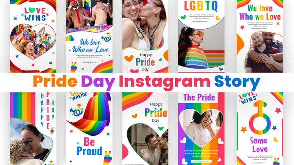 Pride Day Instagram Stories Template - Download 35491951 Videohive