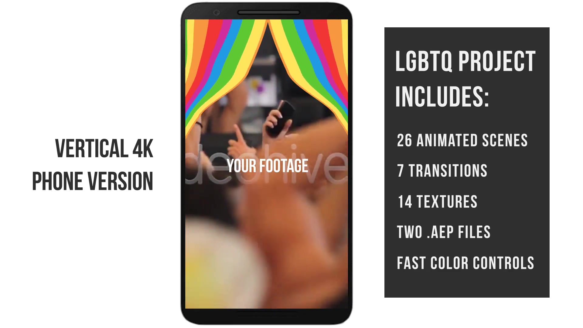 Pride LGBTQ Community Graphics Pack Videohive 27055016 After Effects Image 12