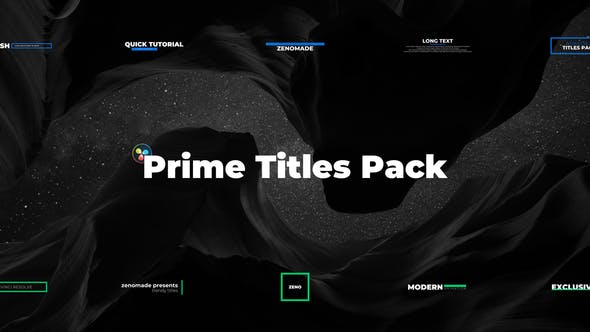 Prime Titles Pack - Videohive Download 30160087