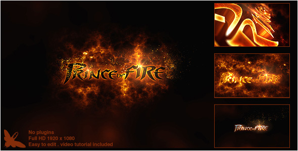 Prince of Fire Logo - Download Videohive 8295211