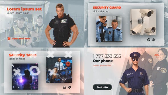 Private Security Cyber Security Protection - Videohive Download 23529823