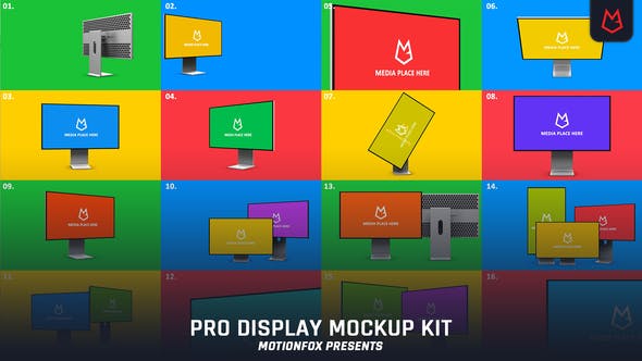 Pro Display Mockup Kit Brand New Device - Download Videohive 23993423