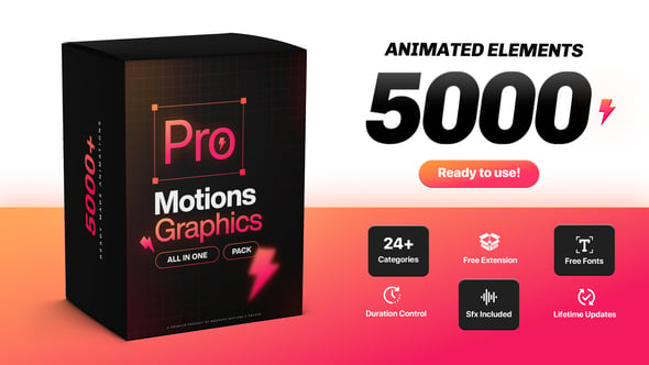 Pro Motion Graphics Pack - Download Videohive 51278141