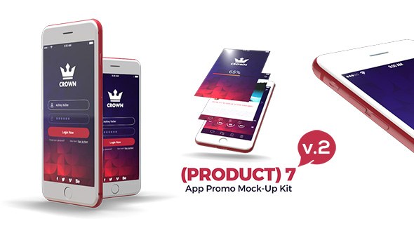 (Product) 7 App Promo Mock Up Kit V.2 - Download Videohive 19800515