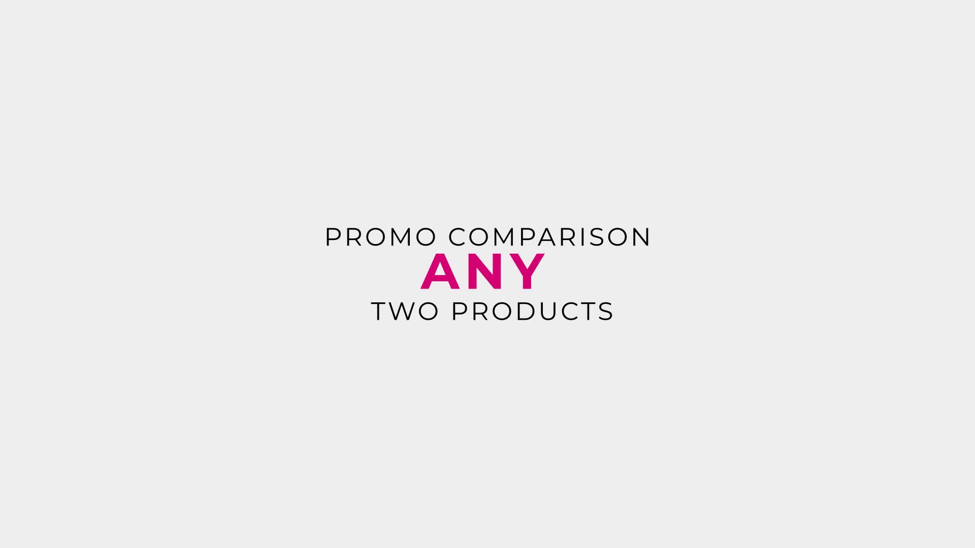 Product Comparison Promo Online Store Videohive 27534677 After Effects Image 1