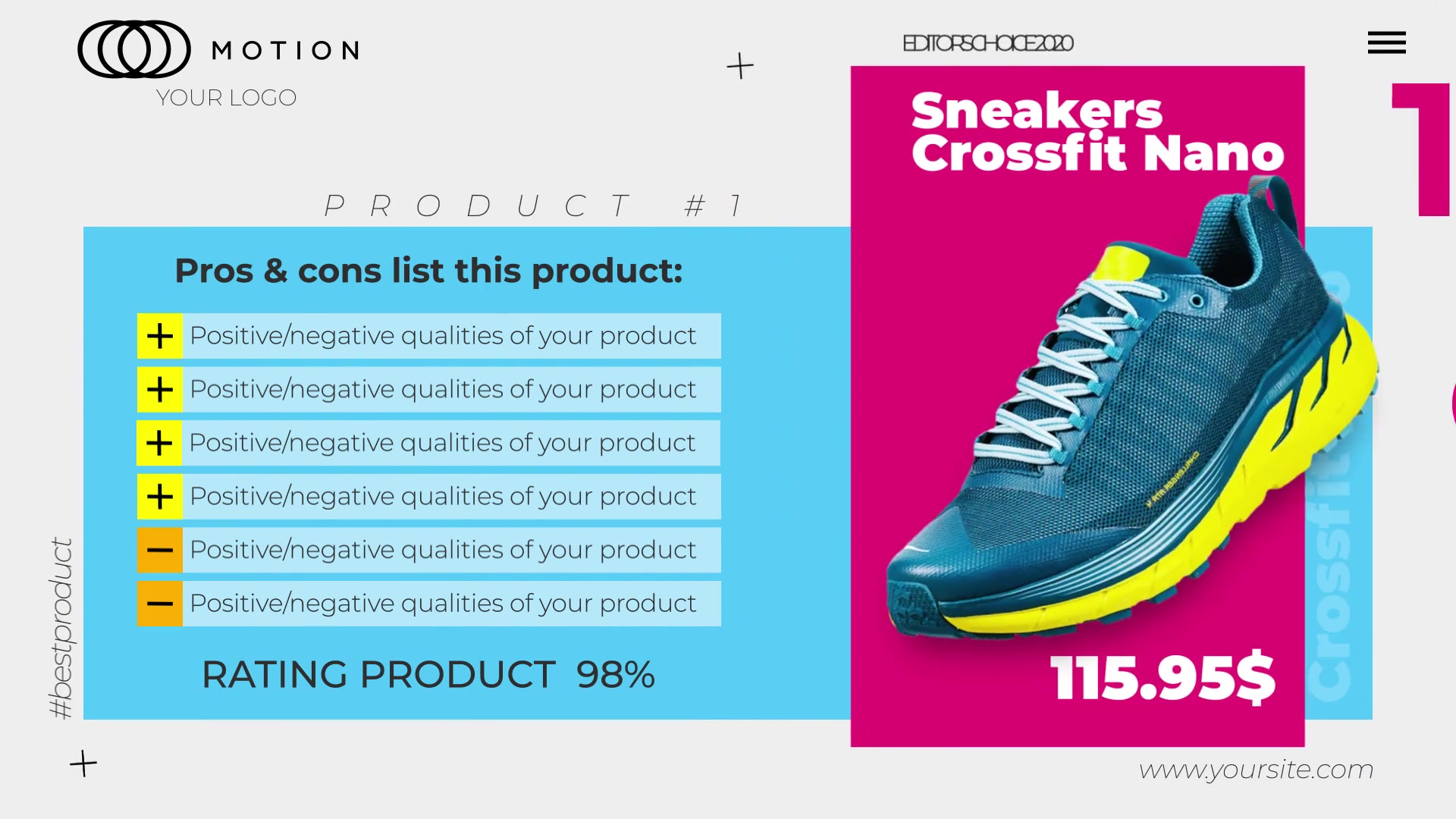Product Comparison Promo Online Store Videohive 27534677 After Effects Image 4