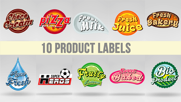 Product Labels - 12721658 Videohive Download