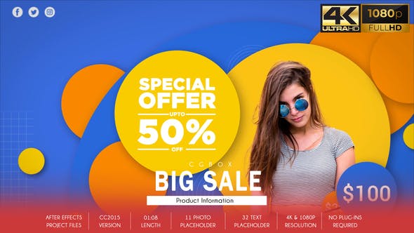 Product Promo Big Sale - 31830324 Download Videohive