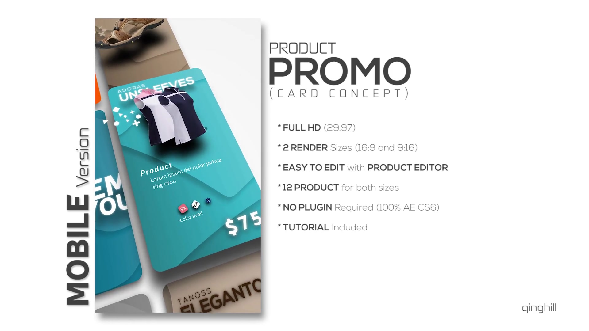 Product Promo | Card Concept Videohive 24164855 After Effects Image 10