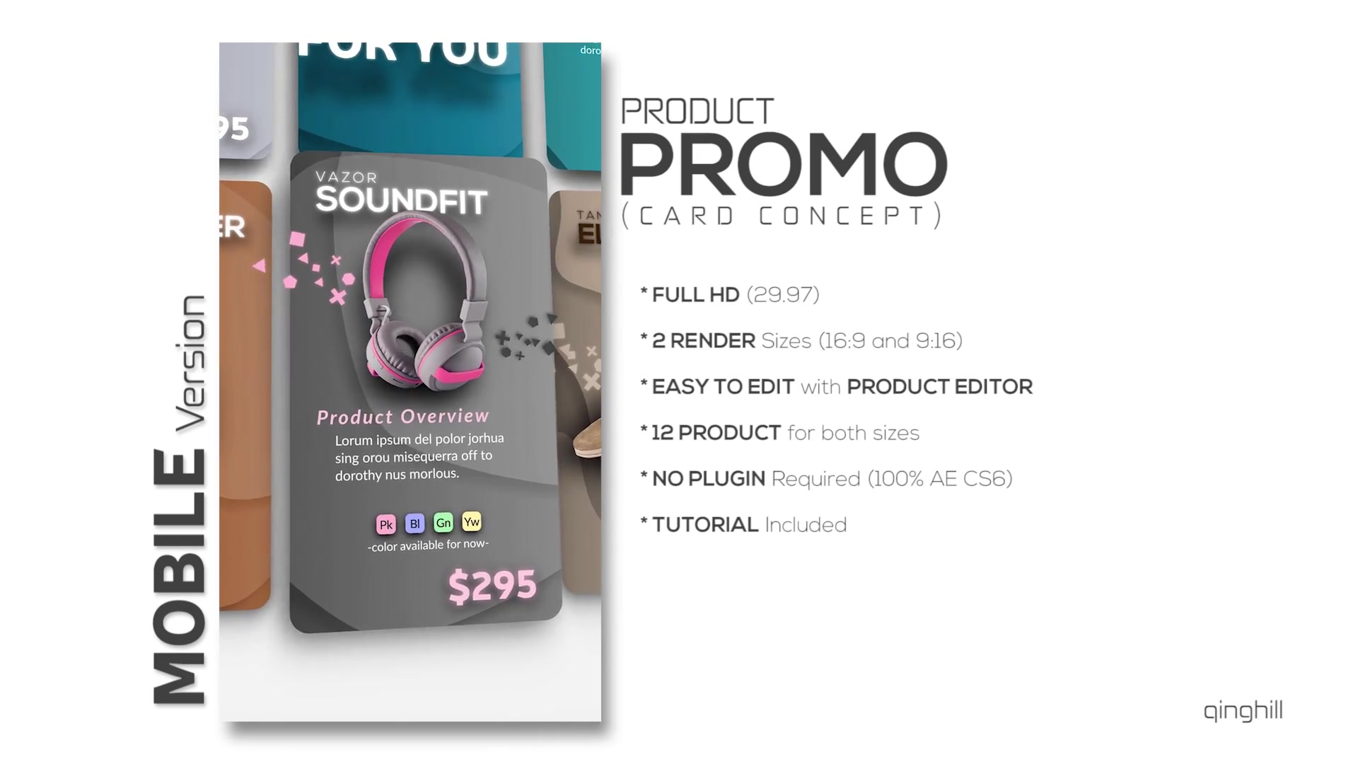 Product Promo | Card Concept Videohive 24164855 After Effects Image 11