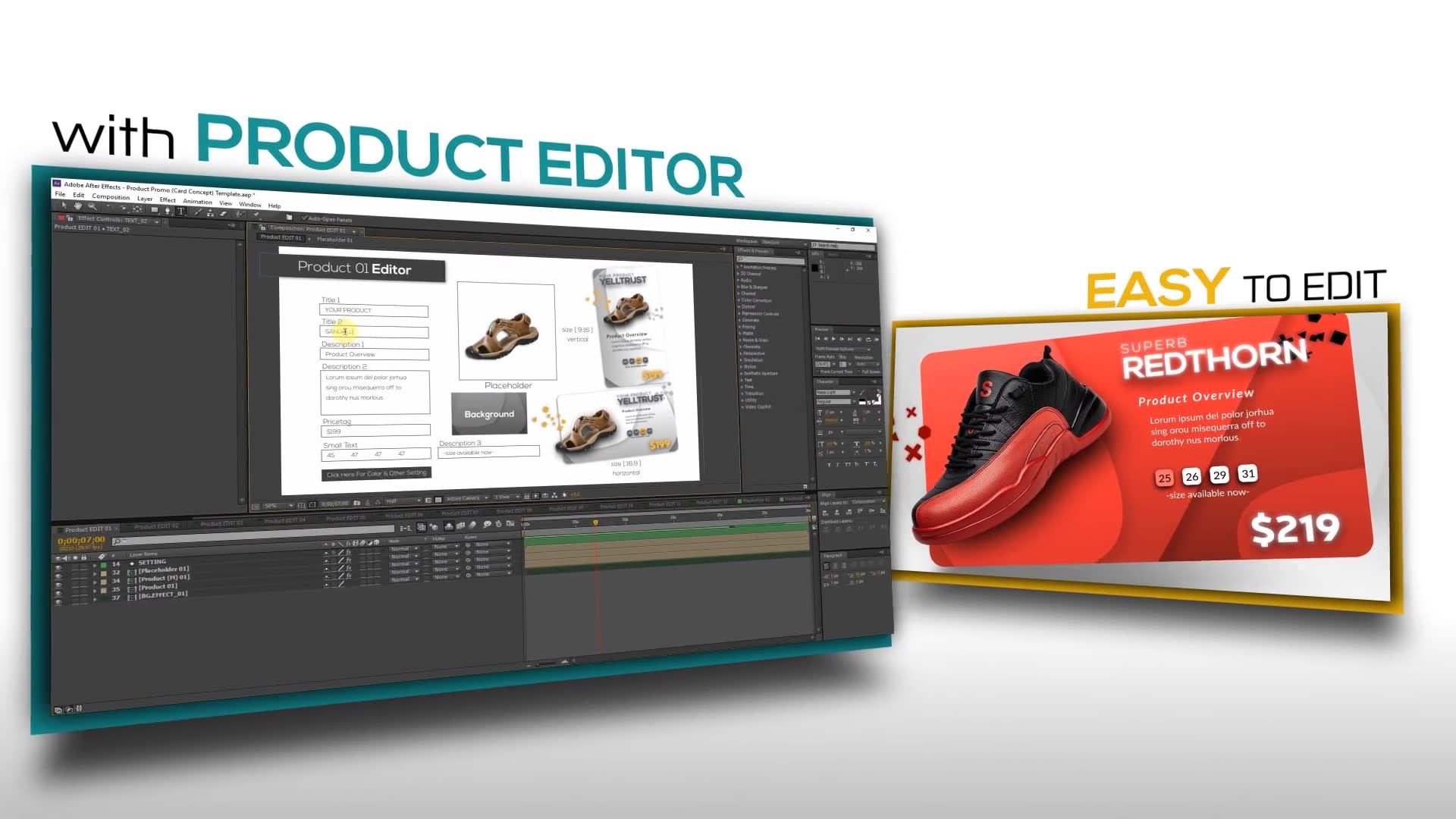 Product Promo | Card Concept Videohive 24164855 After Effects Image 2