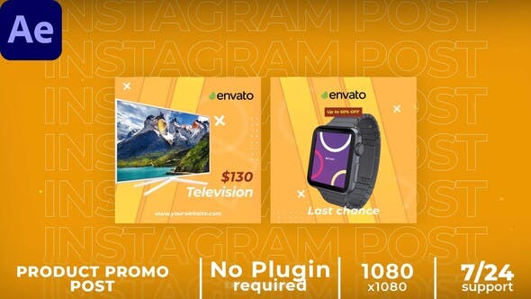 Product Promo Instagram Post - Videohive 38858457 Download